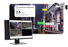 AI VSS for Worker Under Suspended Load Monitoring